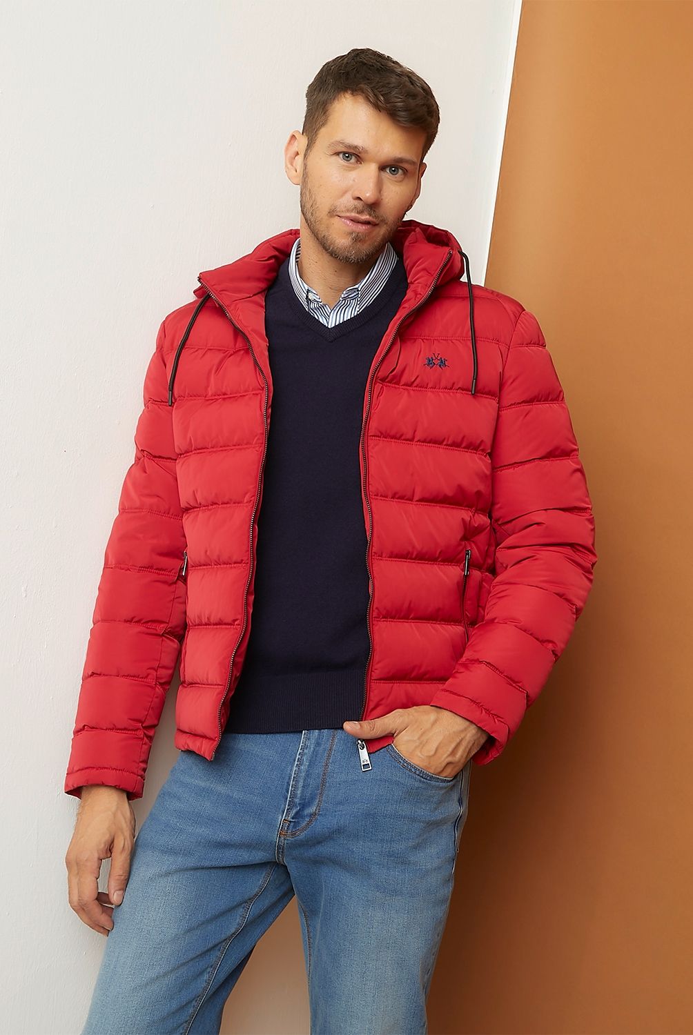 LA MARTINA - Parka Acolchada Hombre Recto La Martina