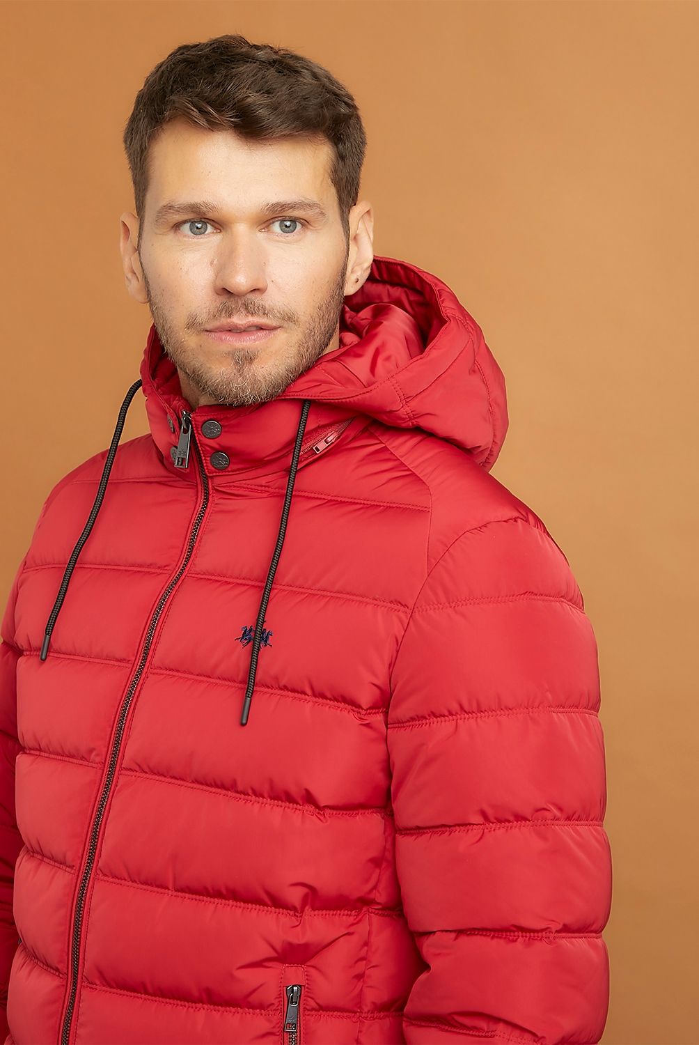 LA MARTINA - Parka Acolchada Hombre Recto La Martina