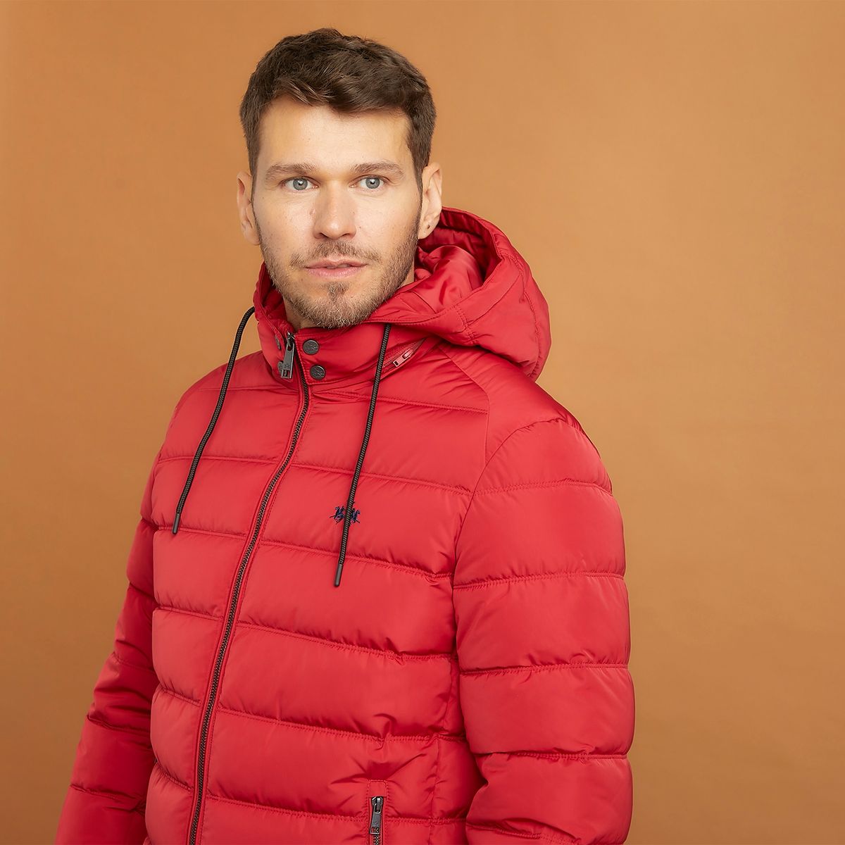 LA MARTINA - Parka Acolchada Hombre Recto La Martina