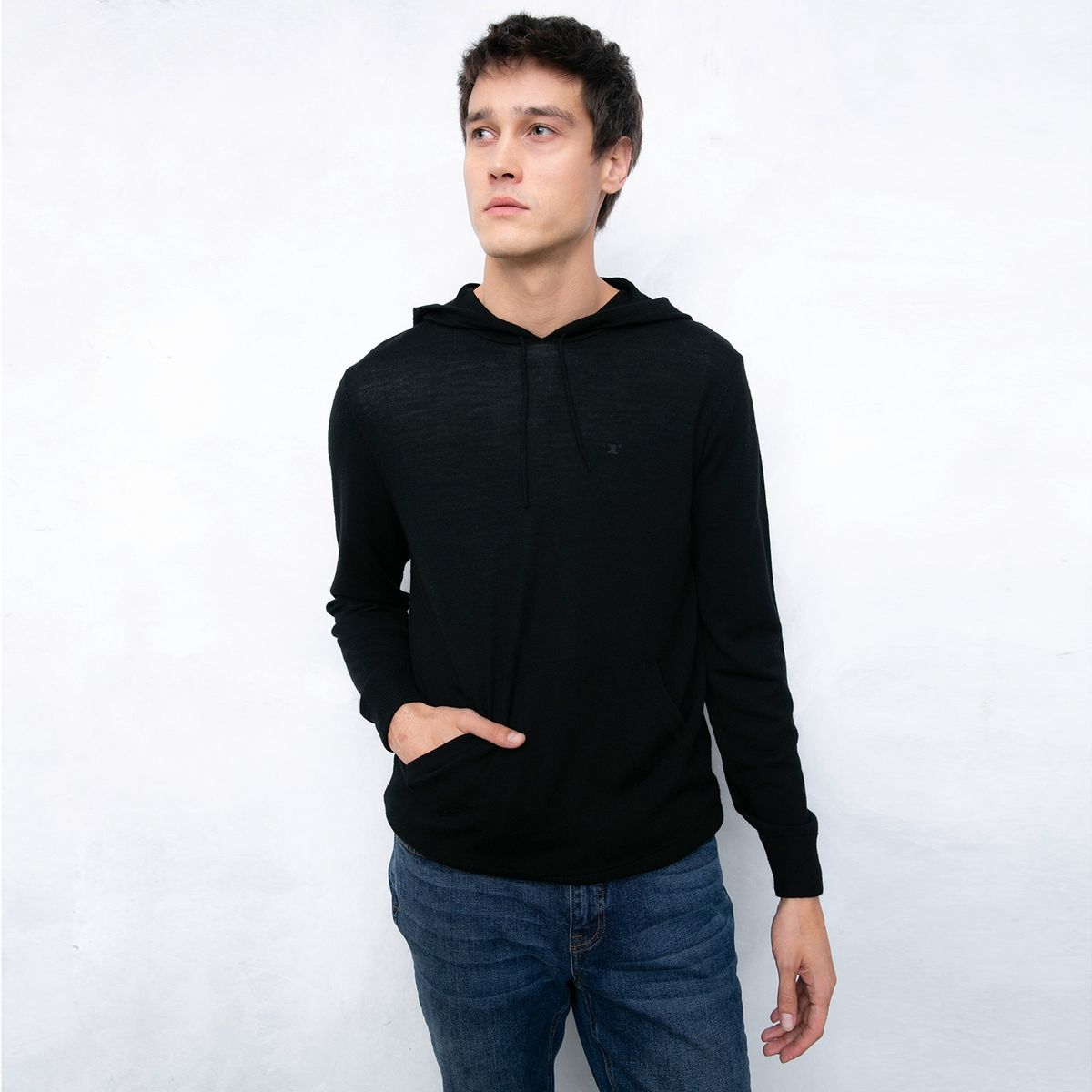 WOLF&HANK - Sweater Sport Manga Larga Lana Recto Hombre Wolf&Hank