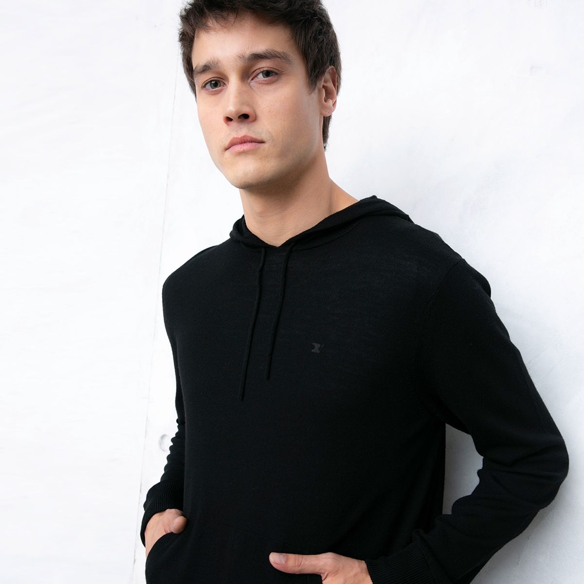 WOLF&HANK - Sweater Sport Manga Larga Lana Recto Hombre Wolf&Hank