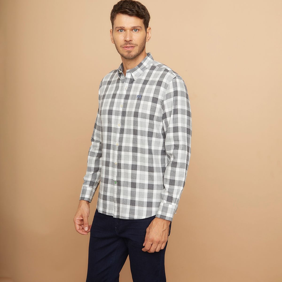 LA MARTINA - Camisa Leñadora Manga Larga Slim Fit Hombre La Martina
