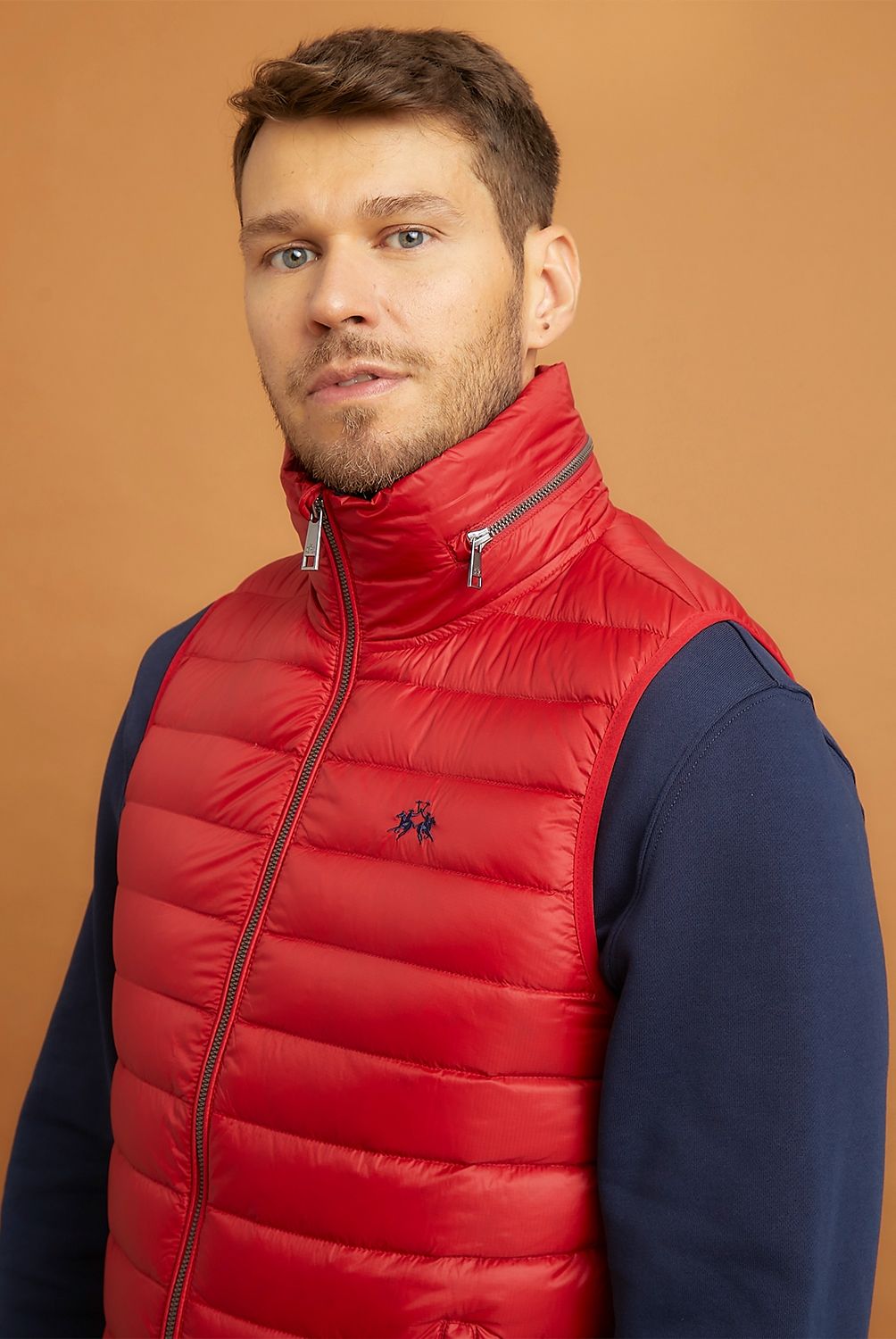 LA MARTINA - Parka Sin Mangas Acolchada Hombre Recto La Martina