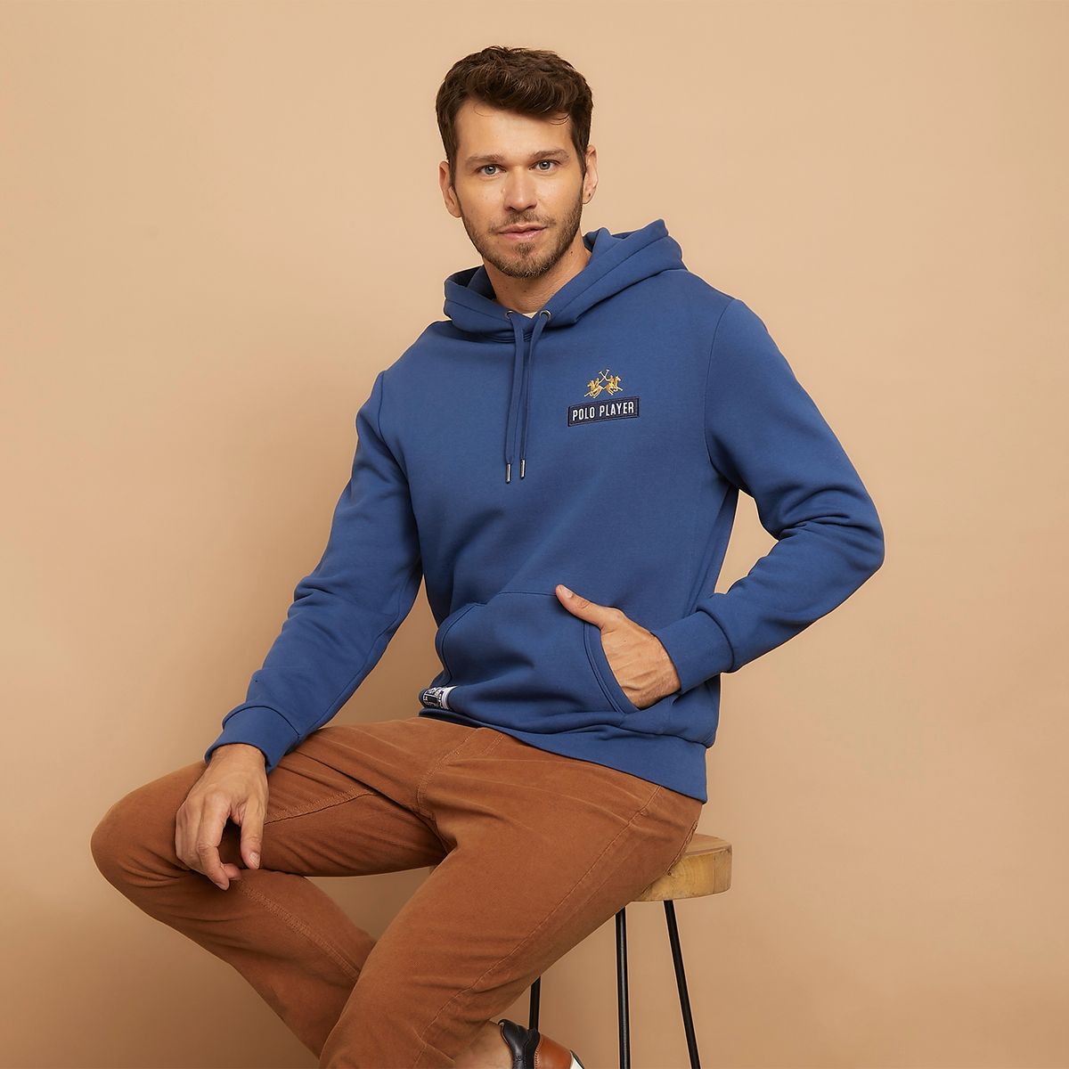 LA MARTINA - Polerón Canguro Hombre Plrh Vars La Martina