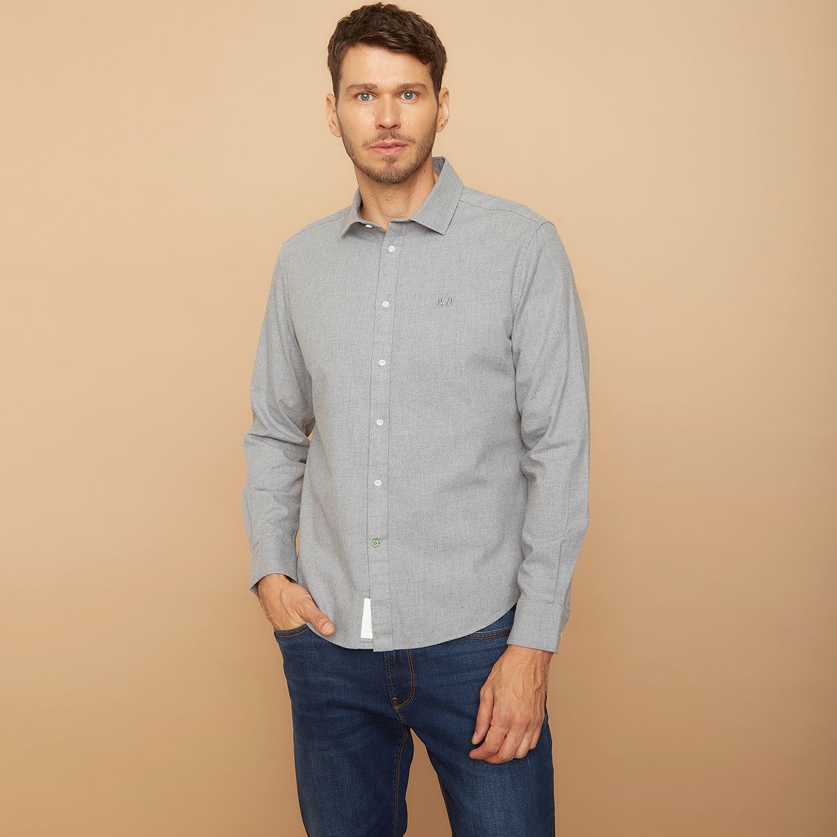 LA MARTINA - Camisa Sport Manga Larga Slim Fit Hombre La Martina