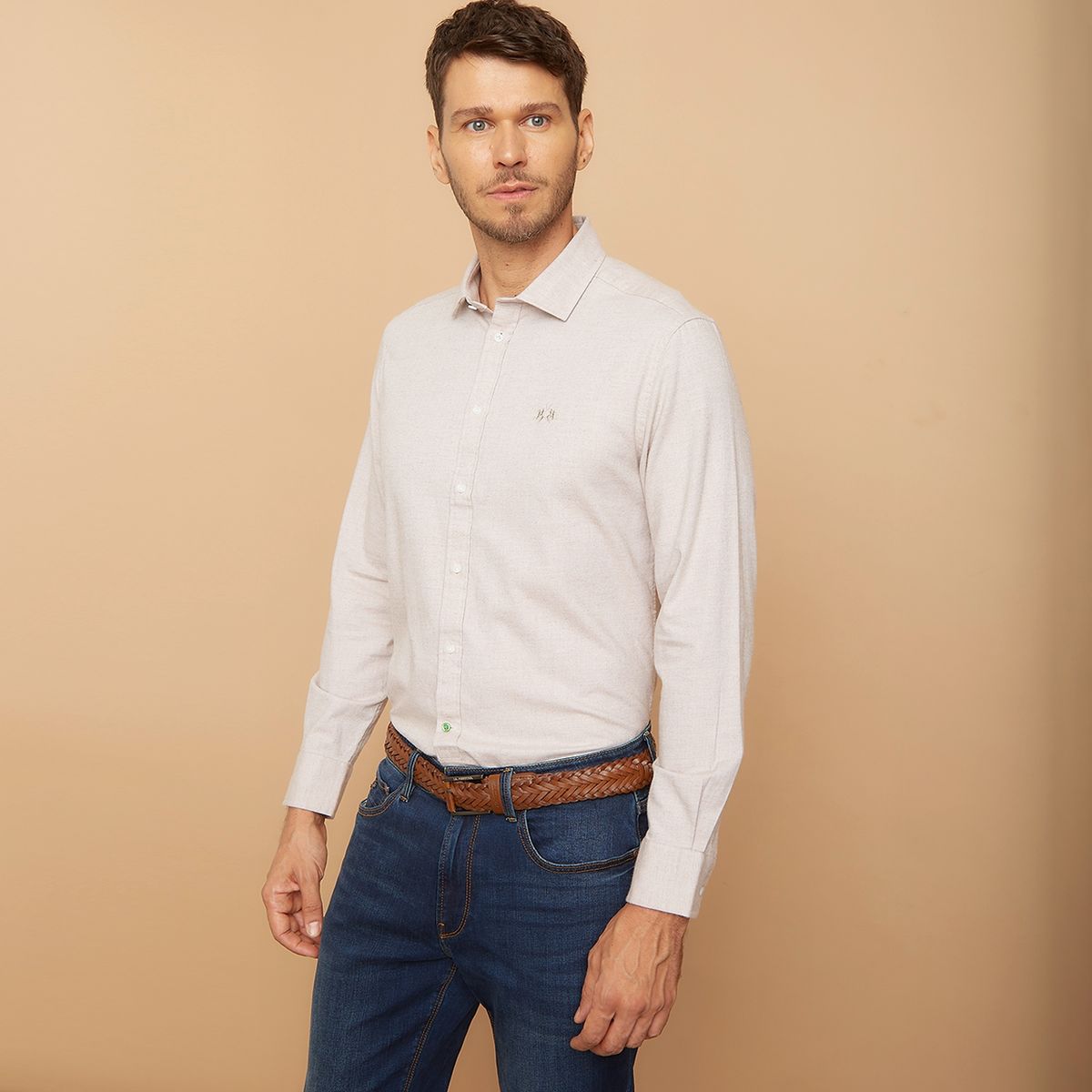 LA MARTINA - Camisa Sport Manga Larga Slim Fit Hombre La Martina