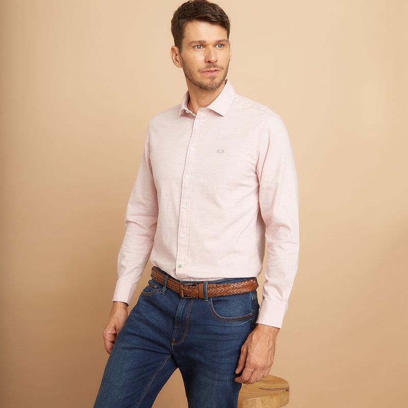 LA MARTINA - Camisa Sport Manga Larga Slim Fit Hombre La Martina