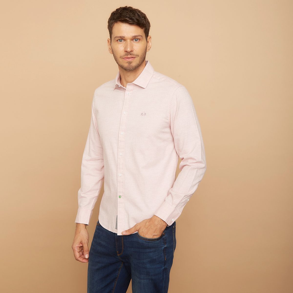 LA MARTINA - Camisa Sport Manga Larga Slim Fit Hombre La Martina