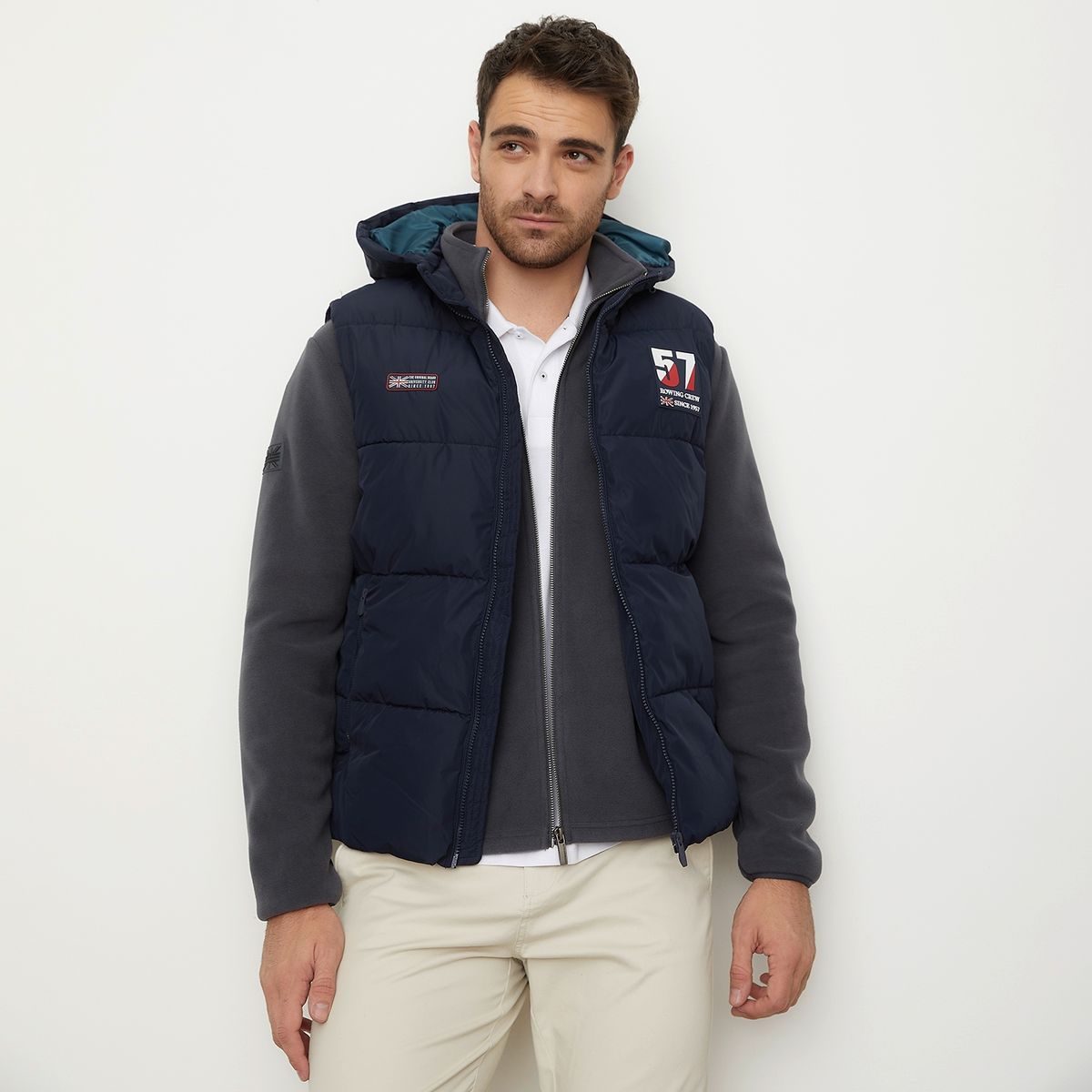 UNIVERSITY CLUB - Parka Sin Mangas  Hombre University Club