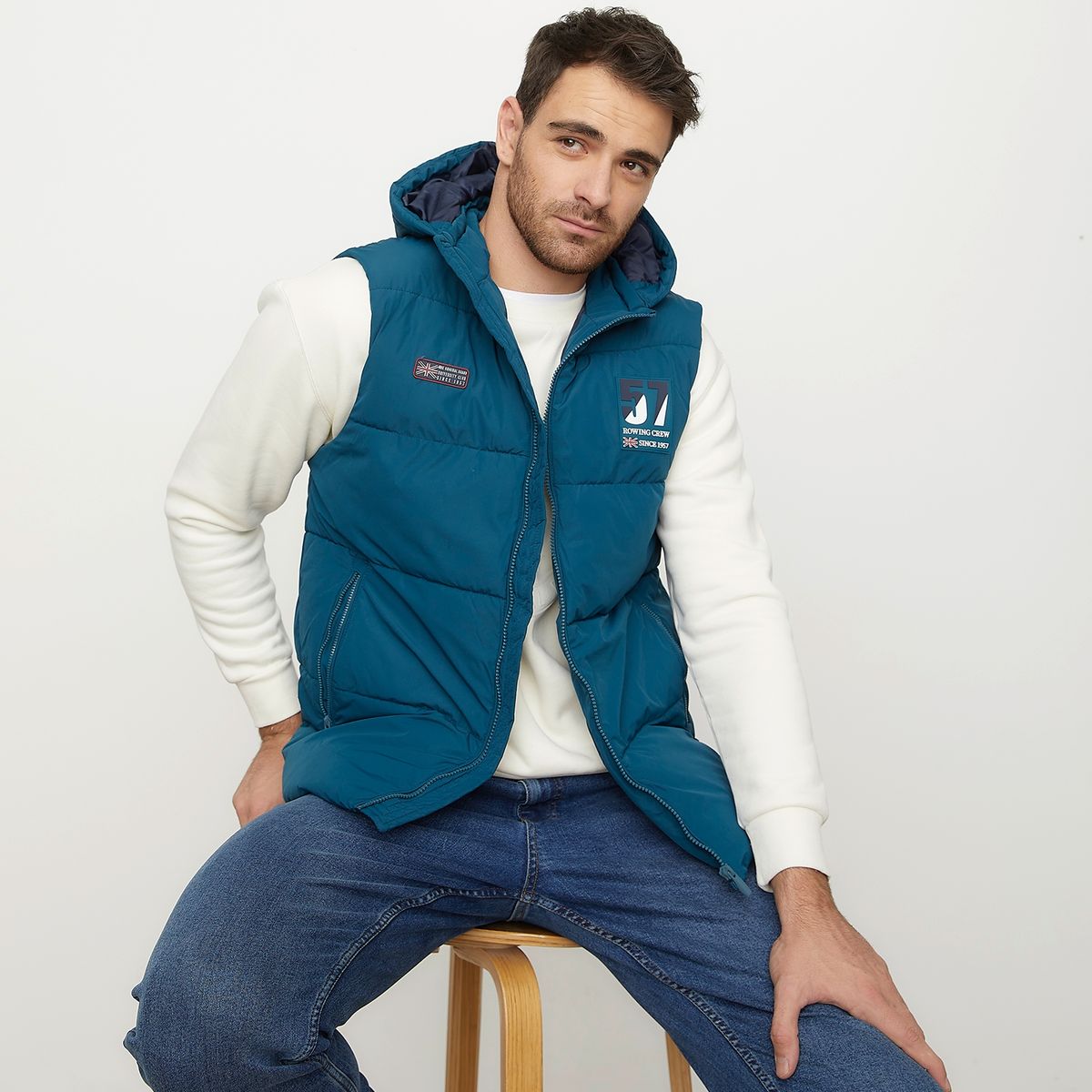 UNIVERSITY CLUB - Parka Sin Mangas  Hombre University Club