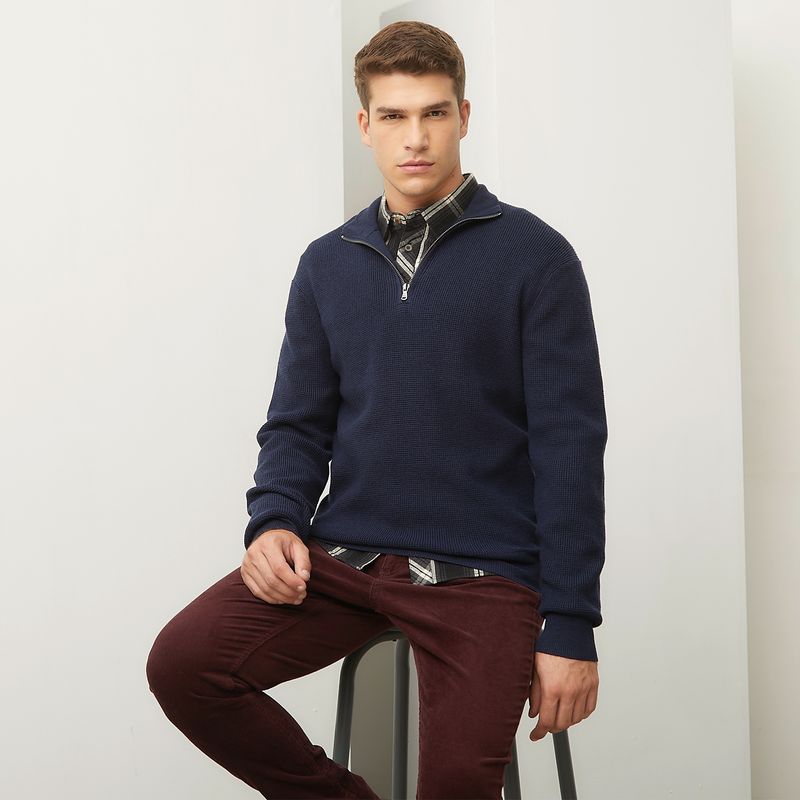 BASEMENT - Sweater Chaleco Hombre Basement
