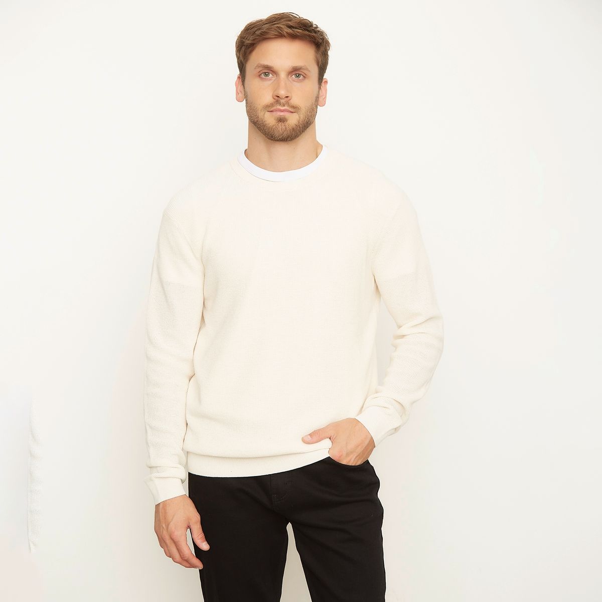 BASEMENT - Sweater Chaleco Hombre Basement