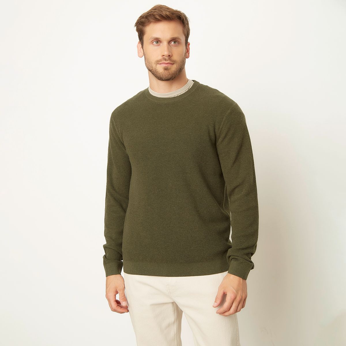 BASEMENT - Sweater Chaleco Hombre Basement