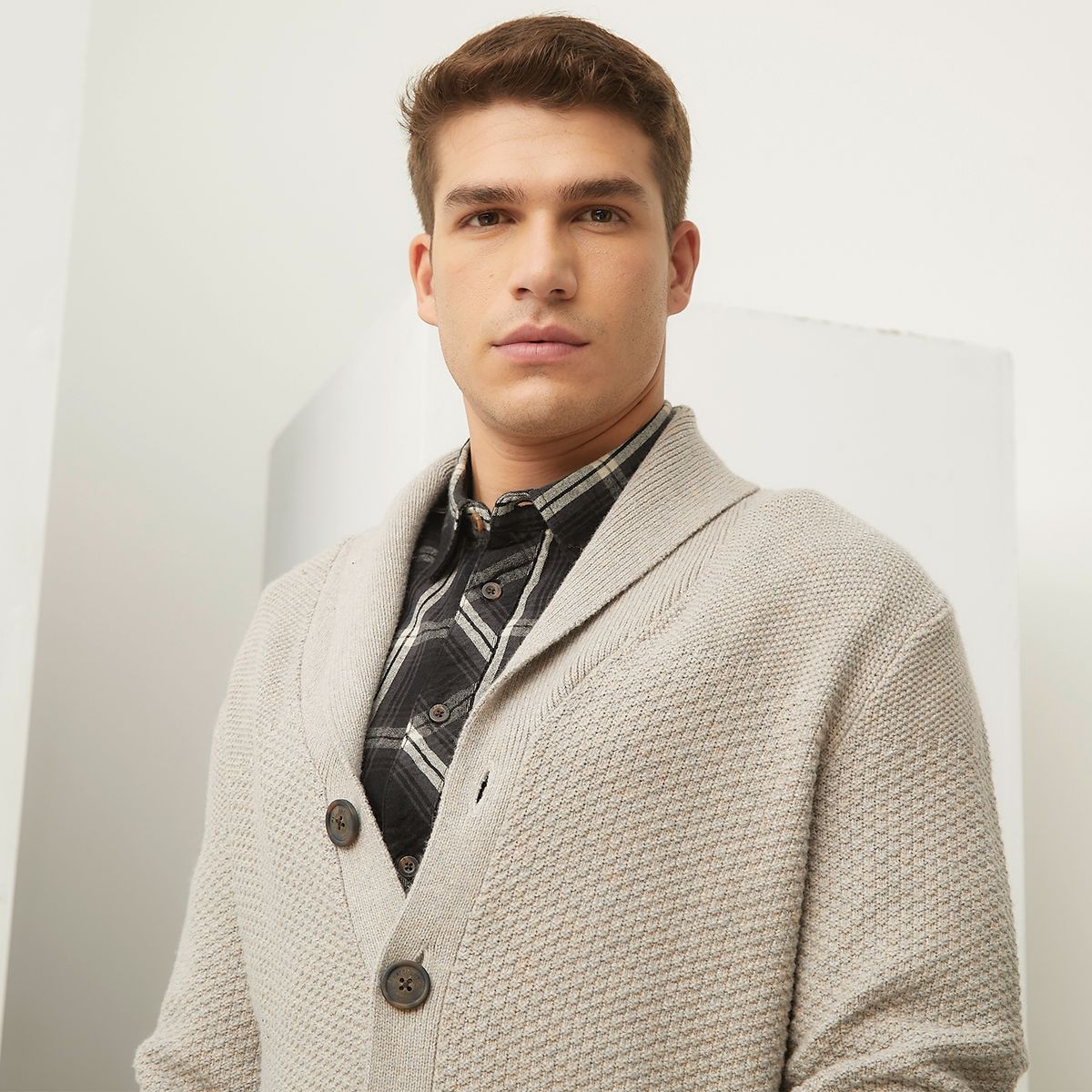 BASEMENT - Sweater Chaleco Hombre Basement