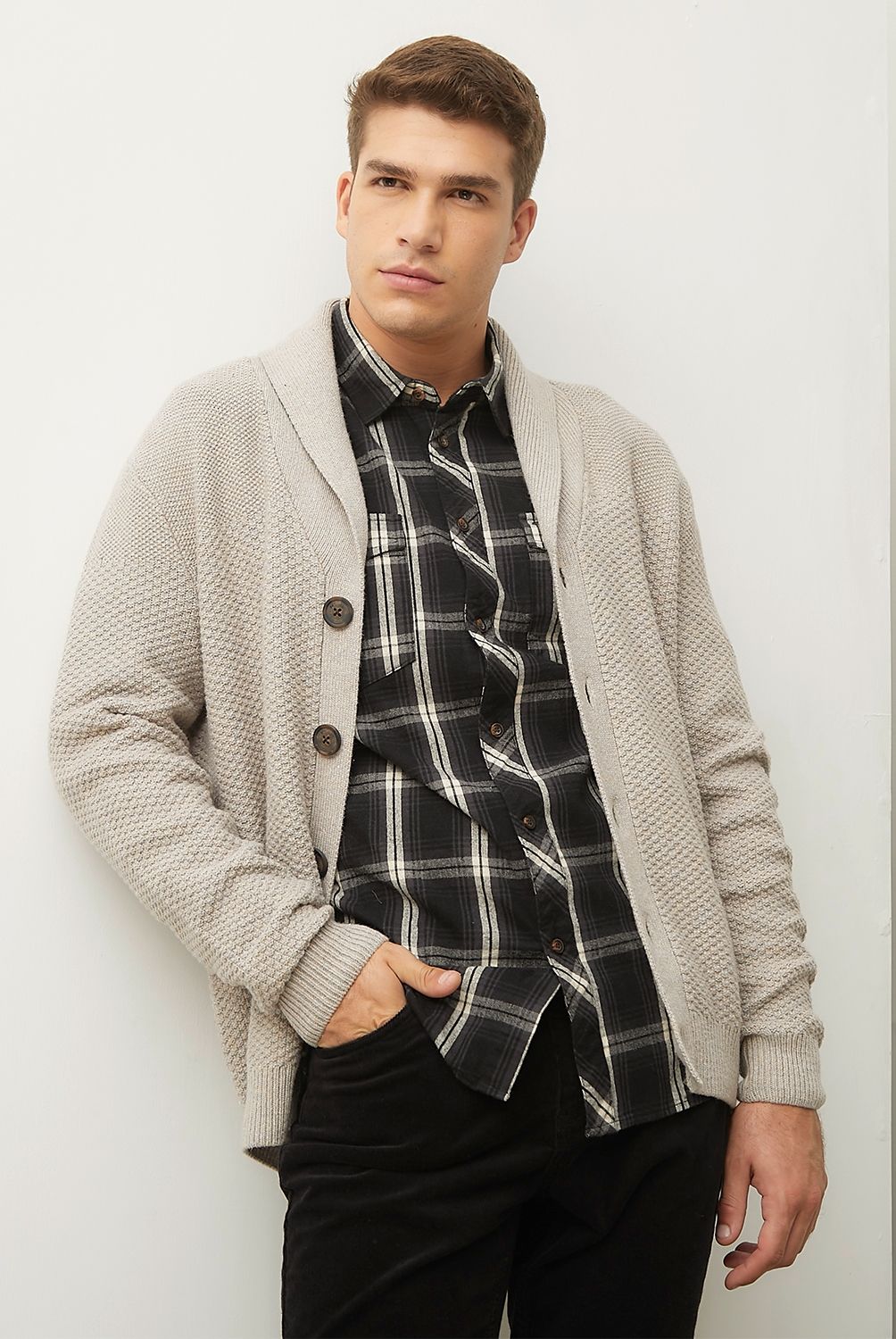 BASEMENT - Sweater Chaleco Hombre Basement