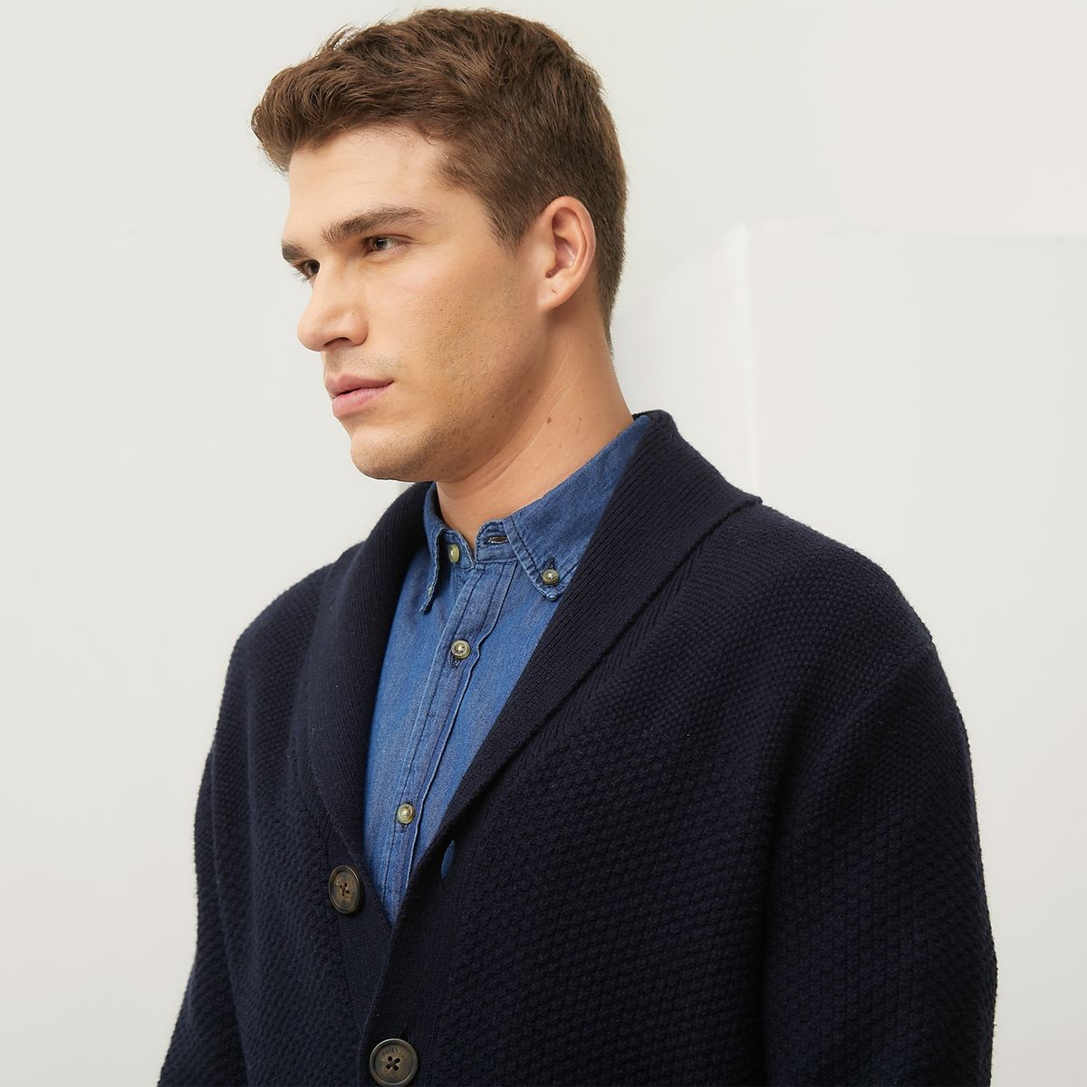 BASEMENT - Sweater Chaleco Hombre Basement