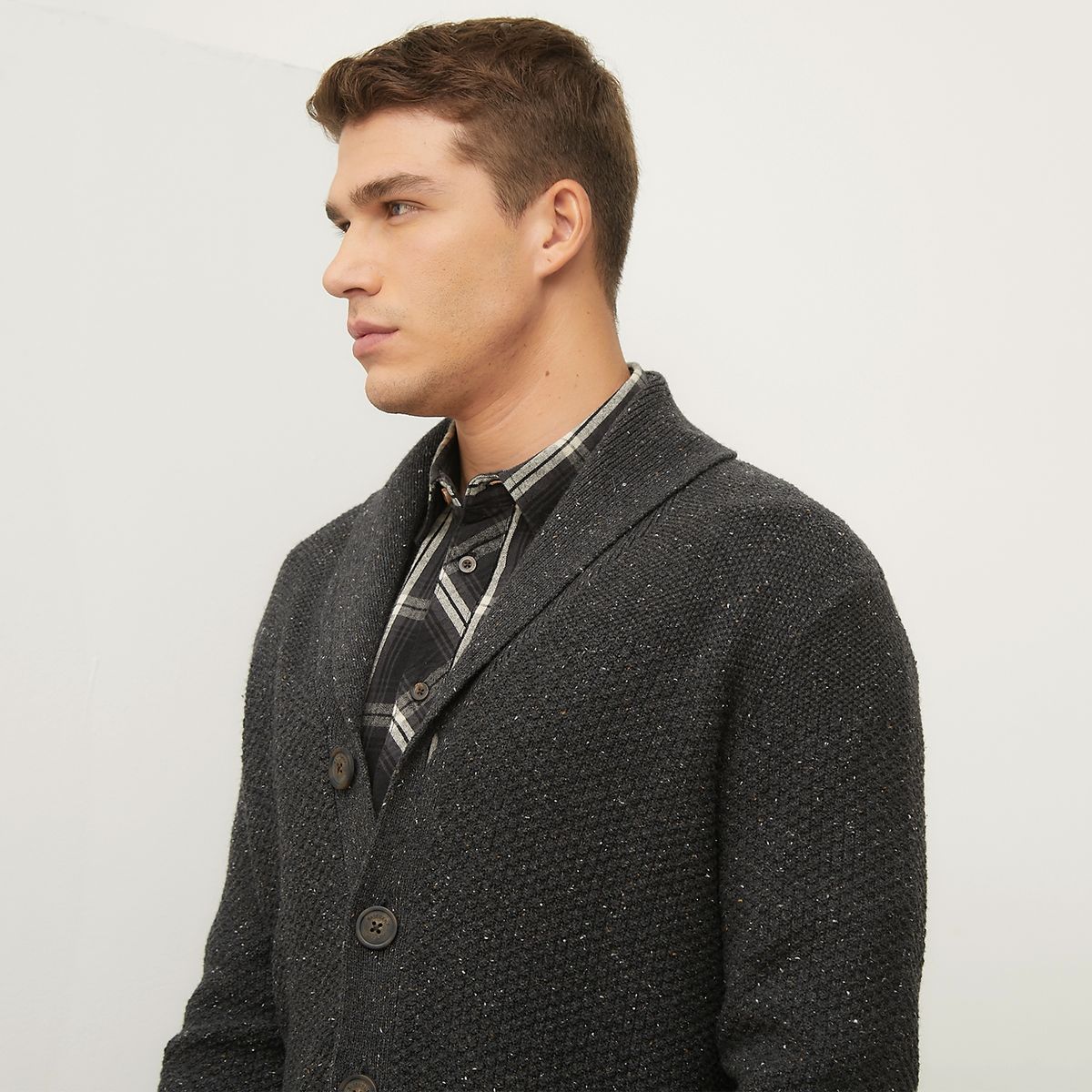 BASEMENT - Sweater Chaleco Hombre Basement