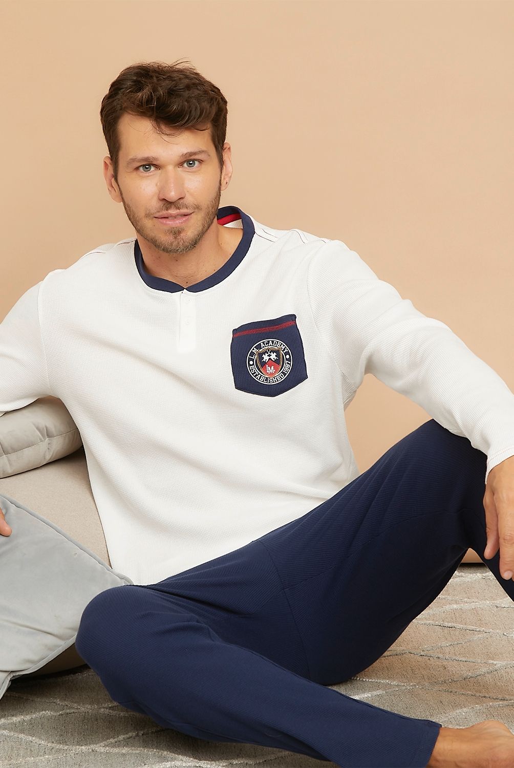 LA MARTINA - Conjunto Pijama Largo Hombre La Martina