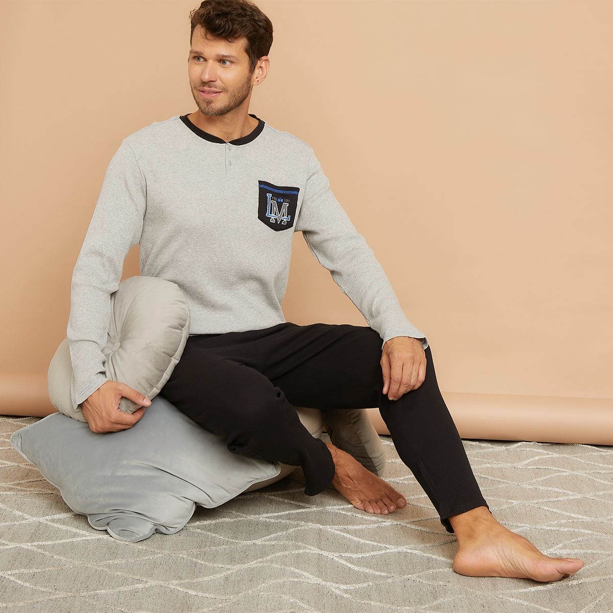 LA MARTINA - Conjunto Pijama Largo Hombre La Martina