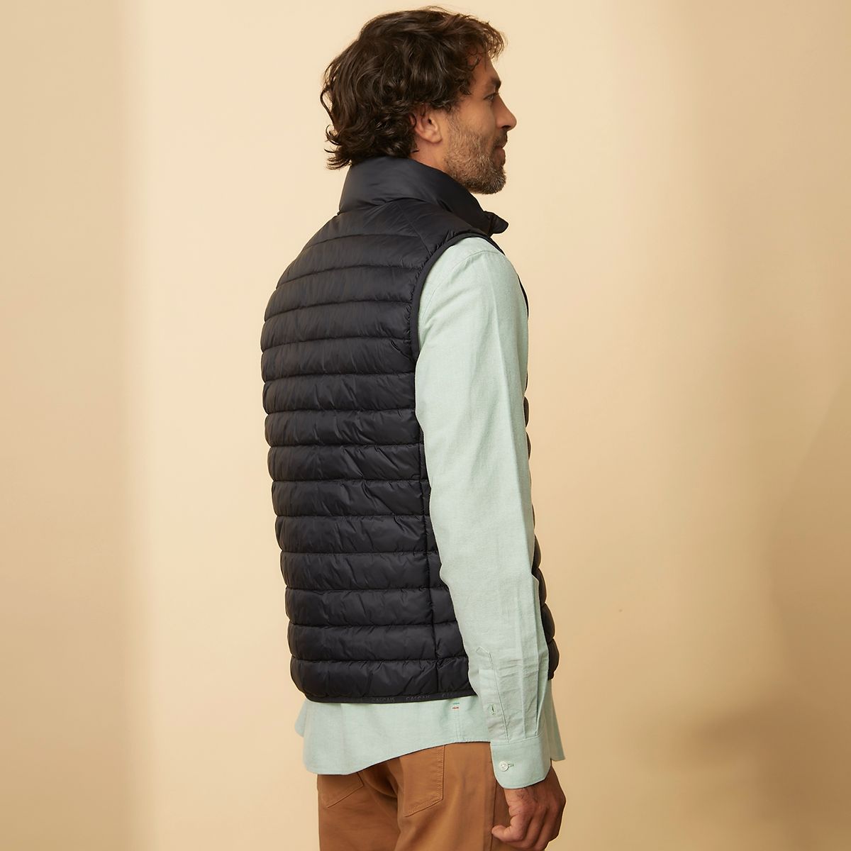 CASCAIS - Parka Sin Mangas Recto Hombre Cascais