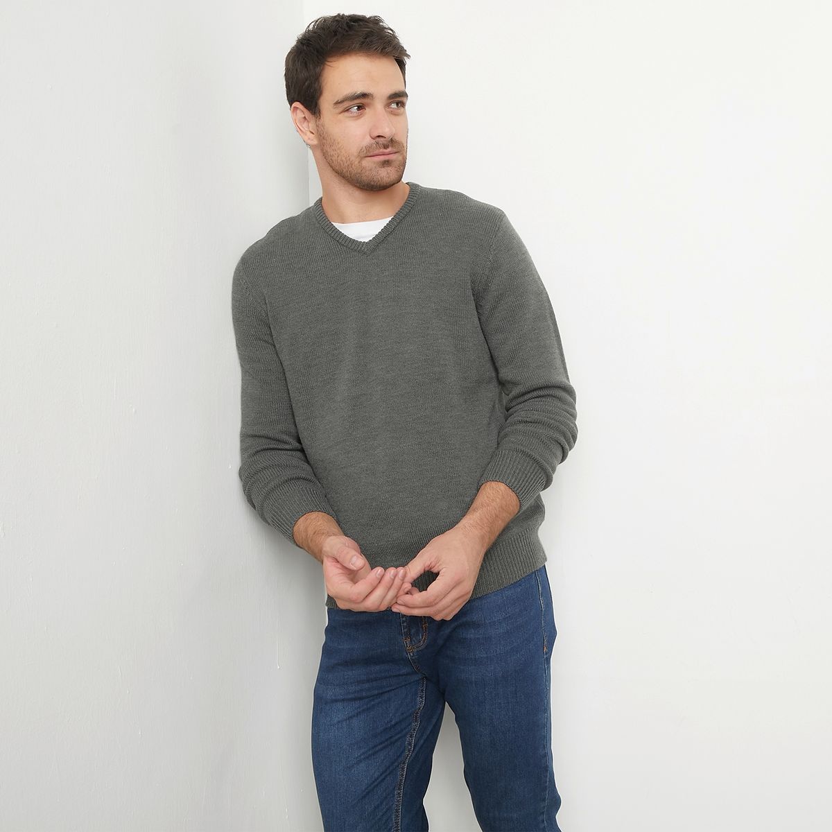 NEWPORT - Sweater Manga Larga Hombre Newport
