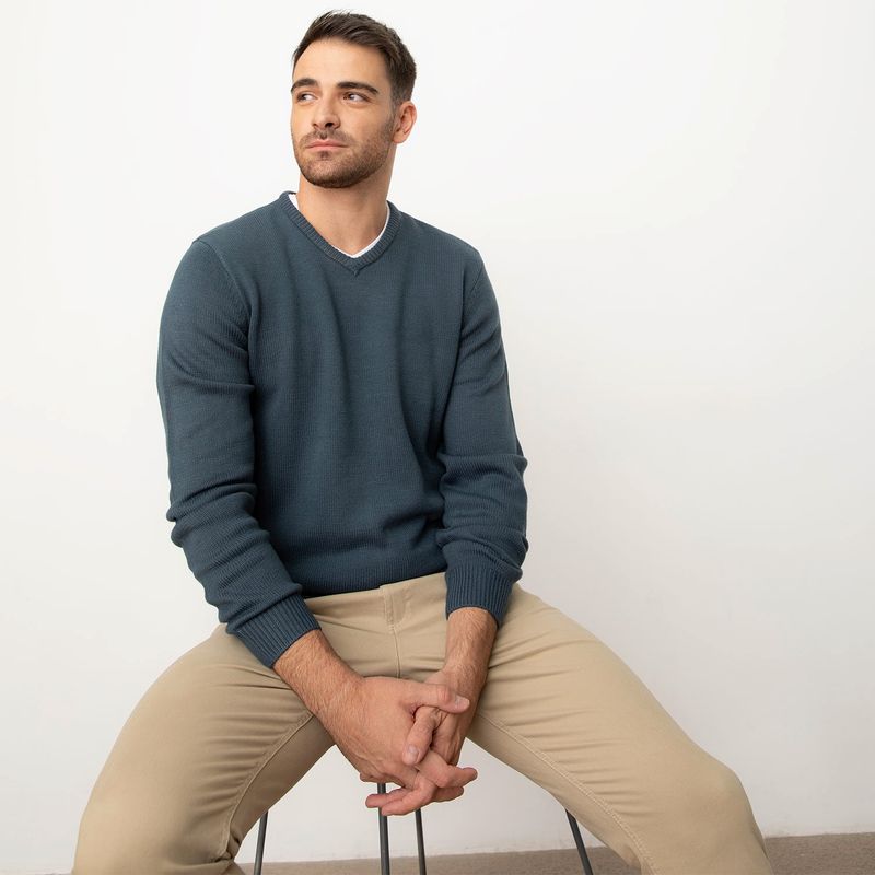 NEWPORT - Sweater Manga Larga Hombre Newport