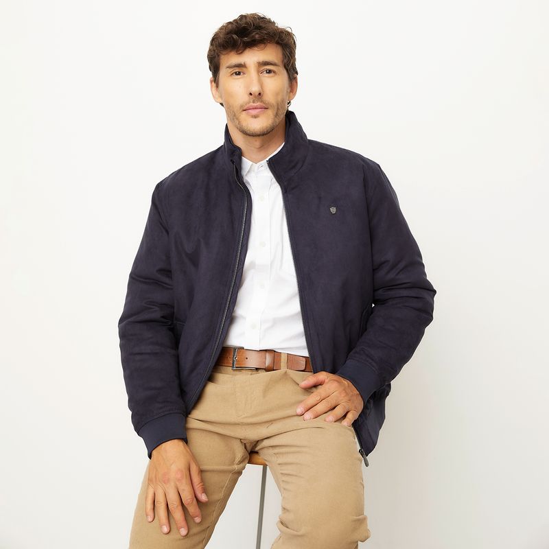 CHRISTIAN LACROIX - Chaqueta Sport Gamuza Manga Larga Hombre Christian Lacroix