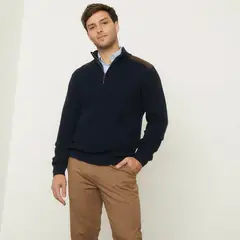 CHRISTIAN LACROIX - Sweater Half Zipper Regular Hombre