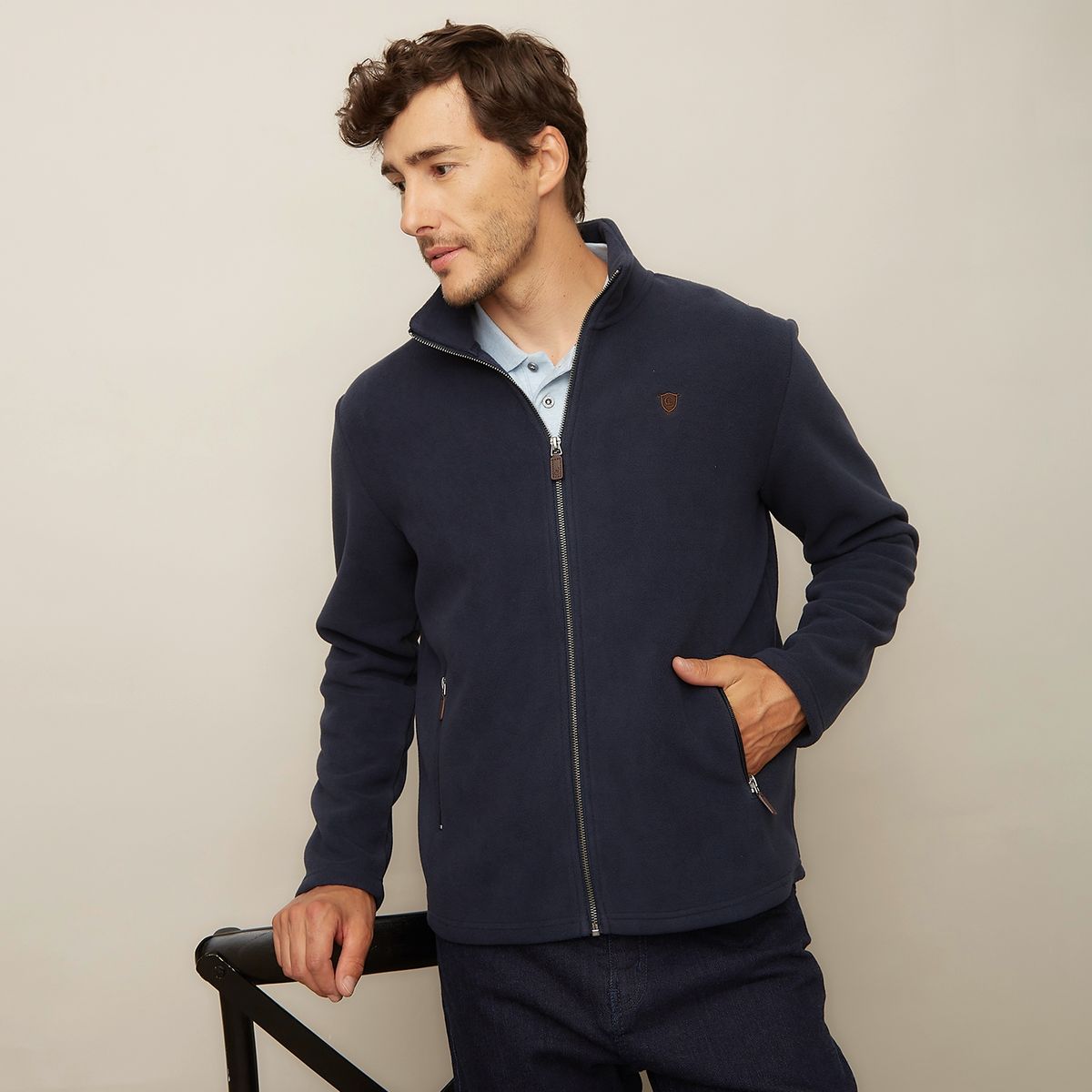 CHRISTIAN LACROIX - Polerón Polar Recto Hombre Christian Lacroix