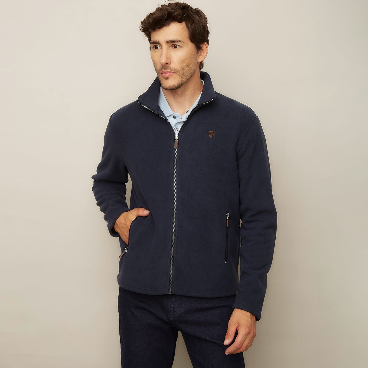 CHRISTIAN LACROIX - Polerón Polar Recto Hombre Christian Lacroix