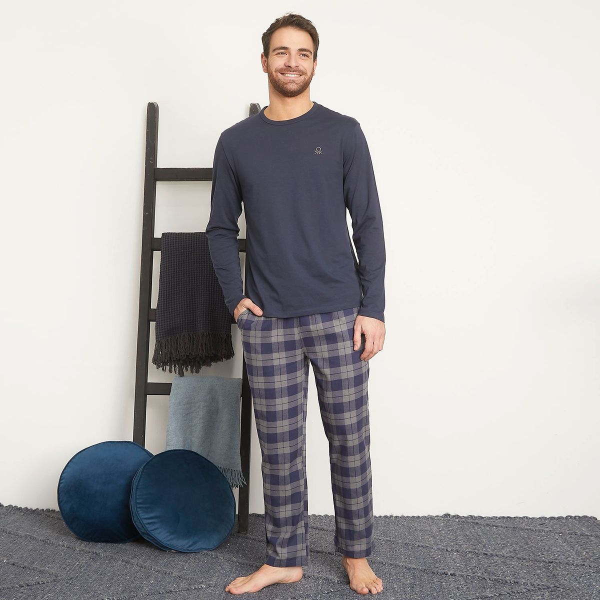 BENETTON - Pijama Algodón Hombre Benetton