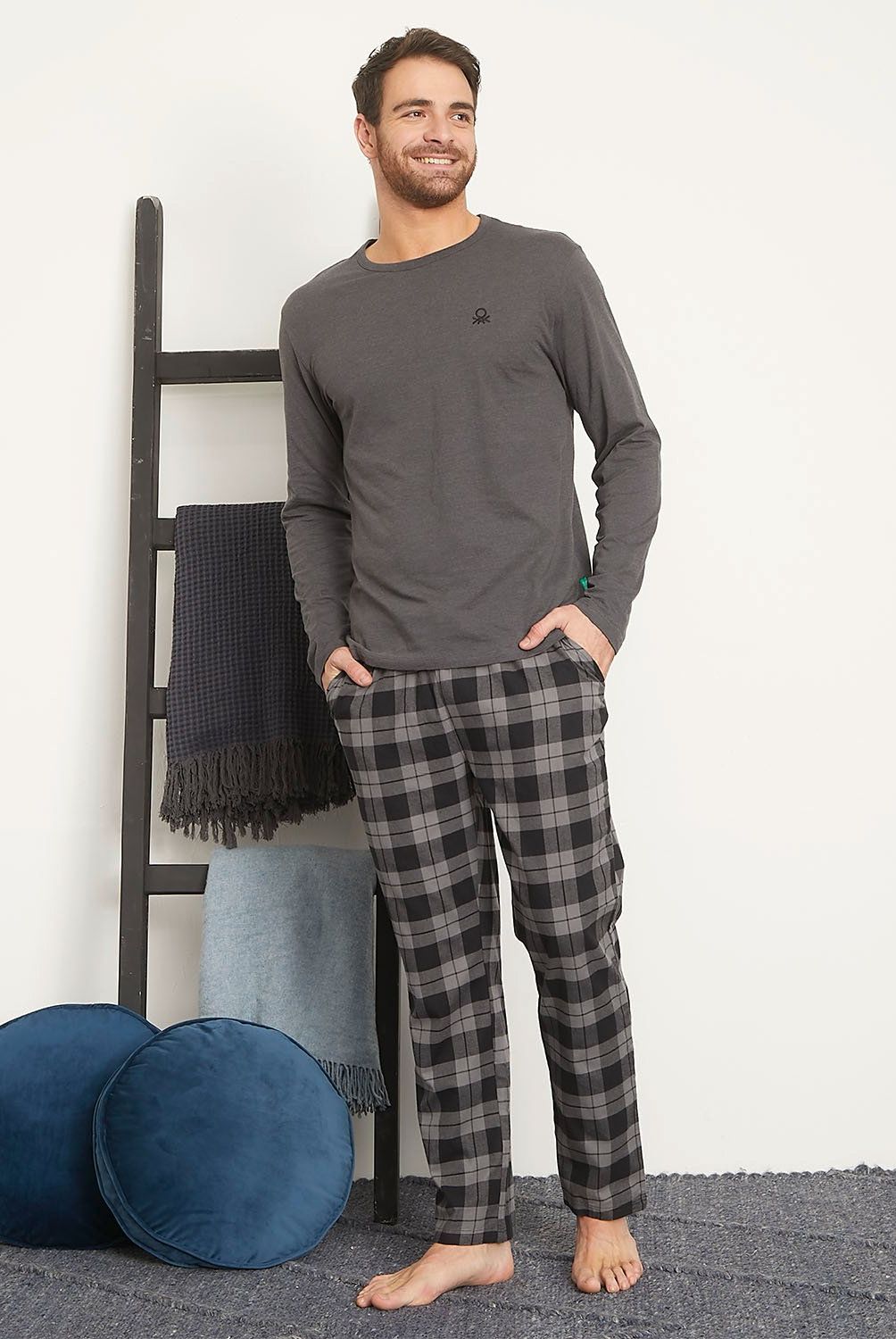 BENETTON - Pijama Algodón Hombre Benetton