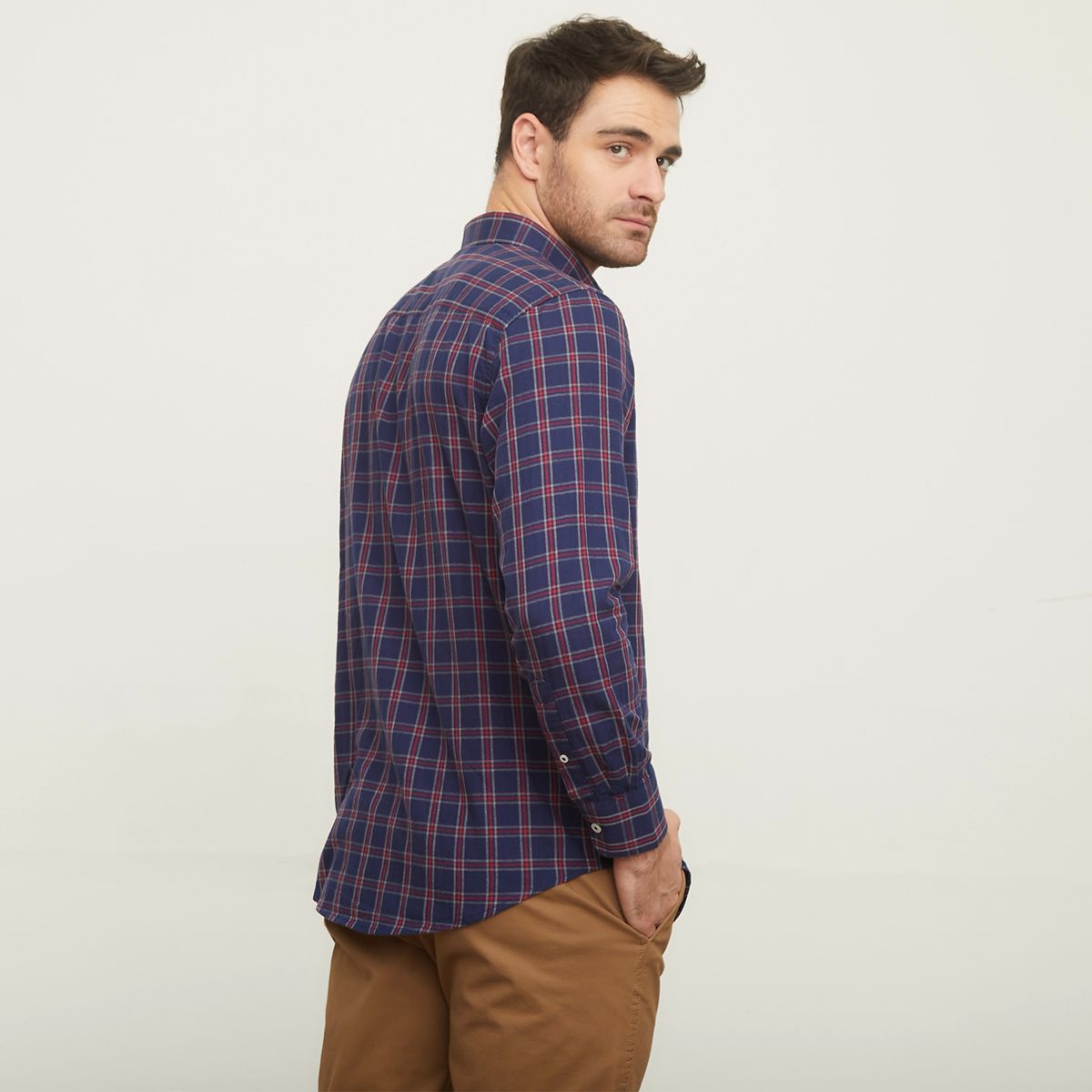 CHRISTIAN LACROIX - Camisa Casual Manga Larga Algodón Hombre Christian Lacroix