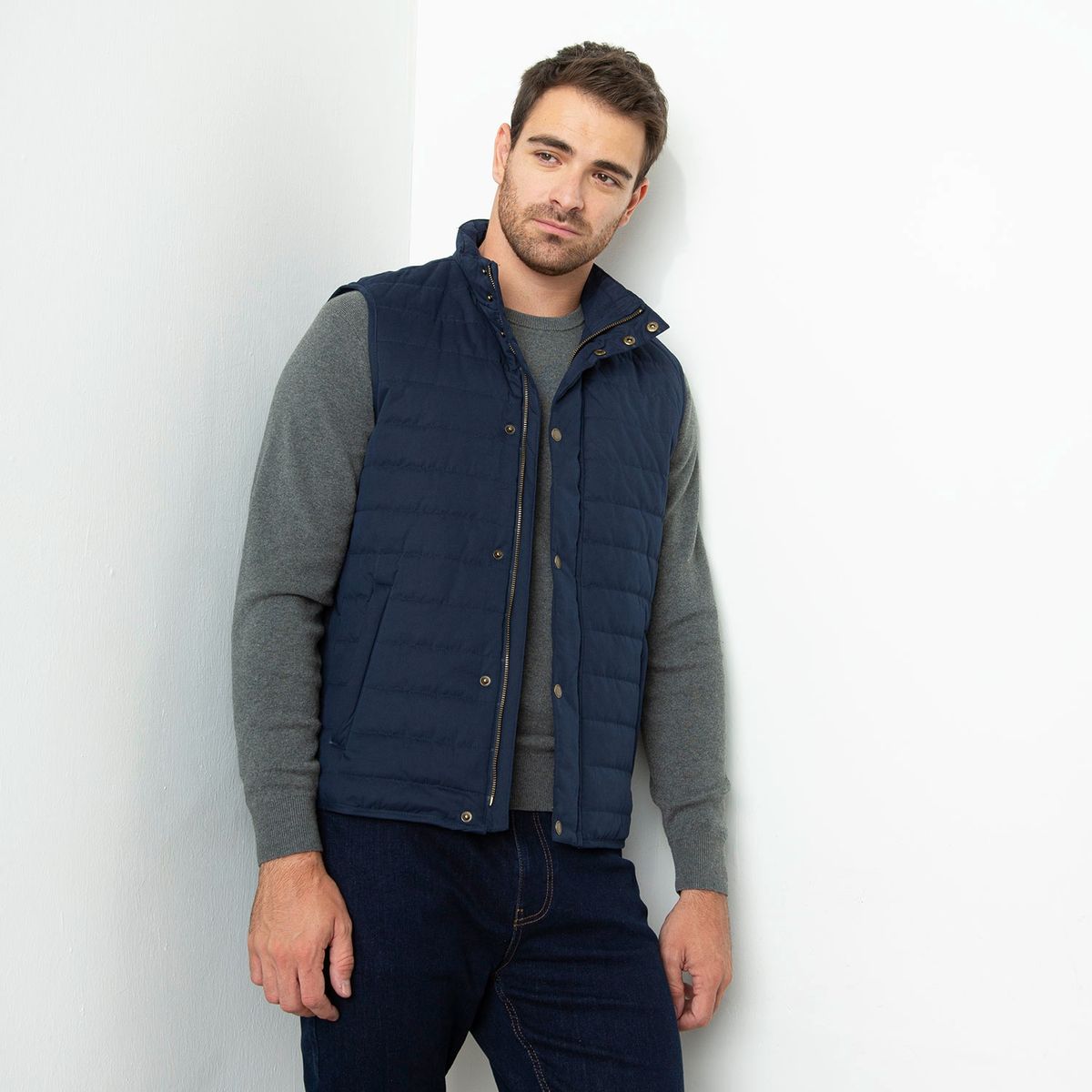 NEWPORT - Parka Acolchada Sin Mangas Hombre Newport