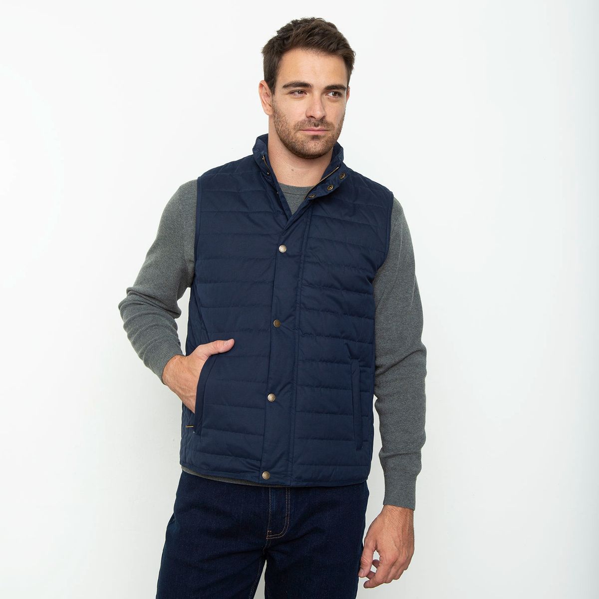 NEWPORT - Parka Acolchada Sin Mangas Hombre Newport