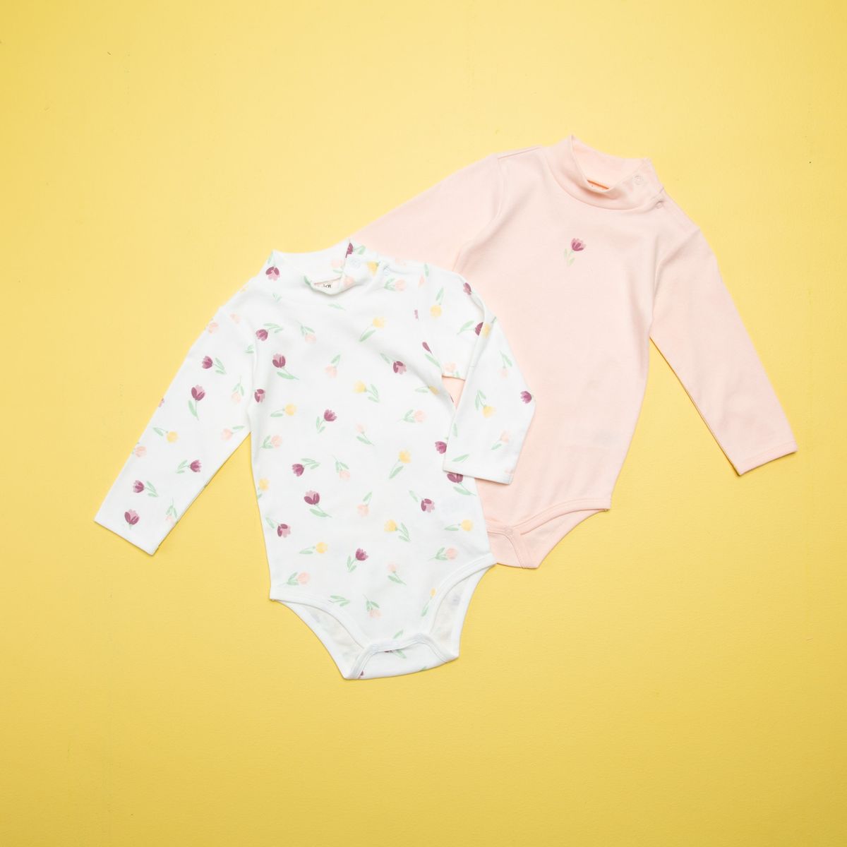 YAMP - Body Bebé Niña Pack De 2 Unidades Algodón Yamp