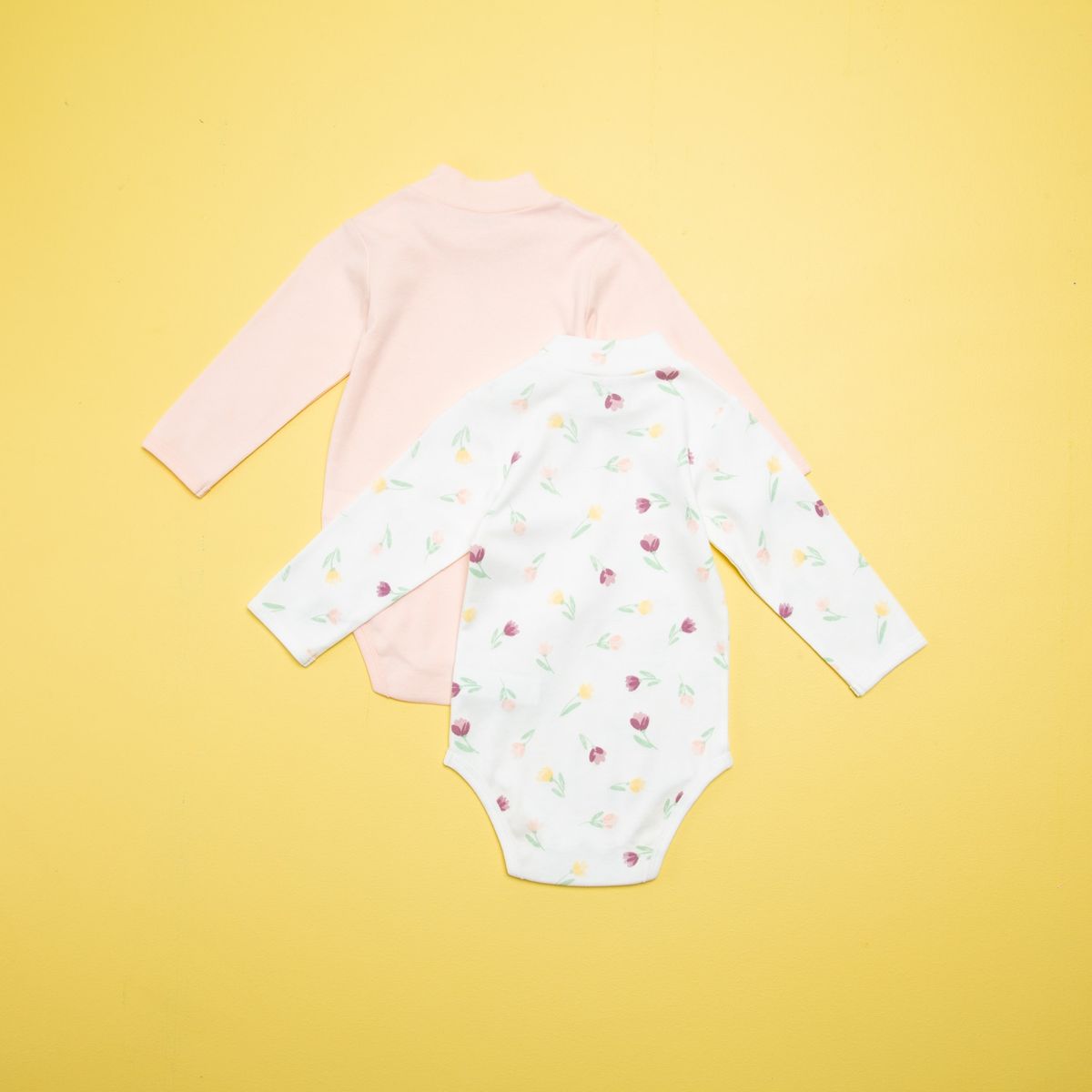 YAMP - Body Bebé Niña Pack De 2 Unidades Algodón Yamp