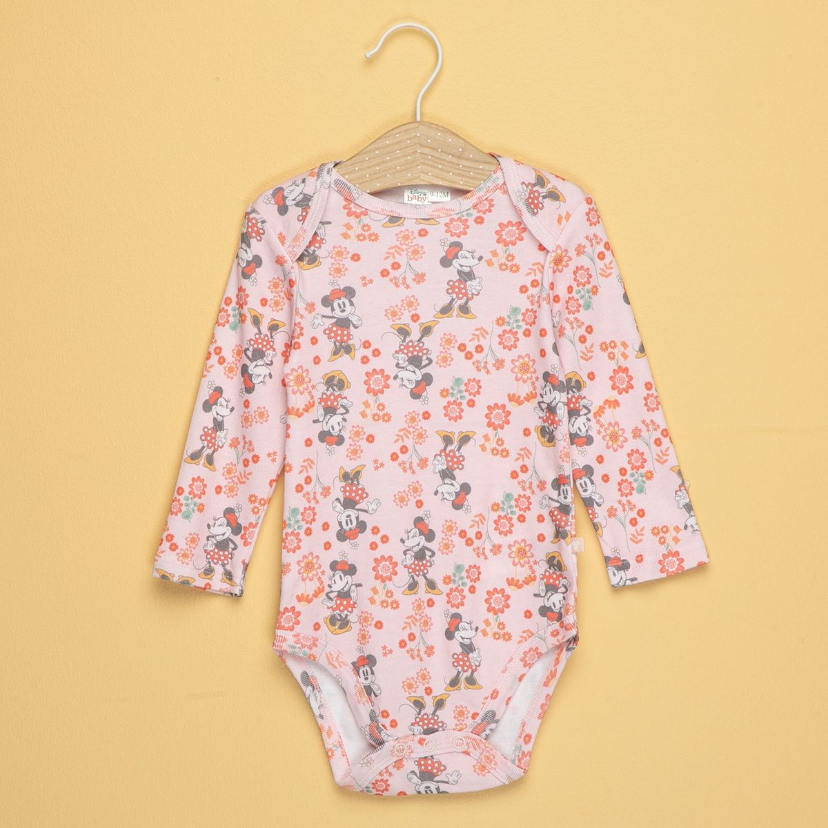 MINNIE - Body Bebé Niña Pack De 2 Unidades Algodón Minnie