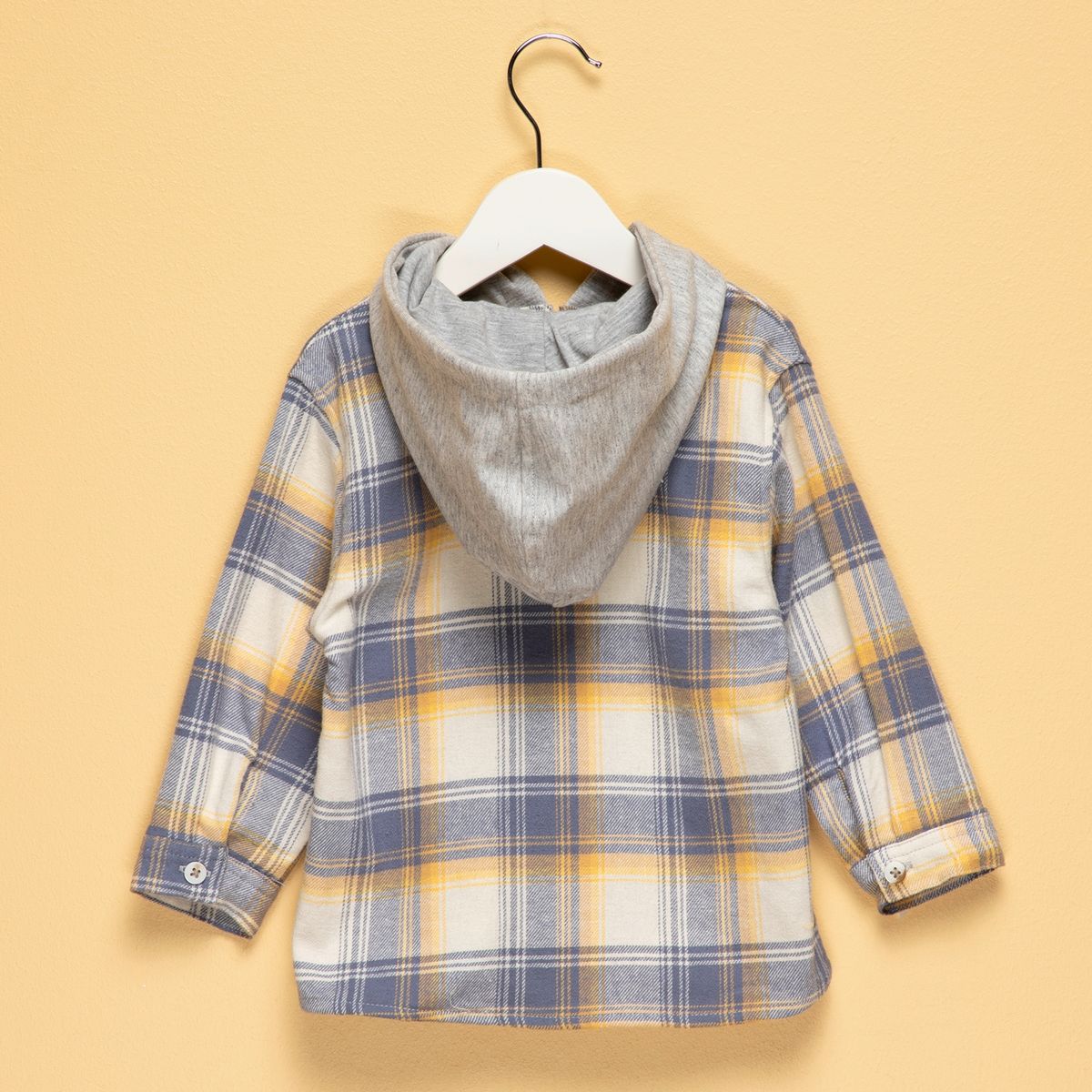 YAMP - Camisa Bebé Niño Algodón Con Gorro Yamp