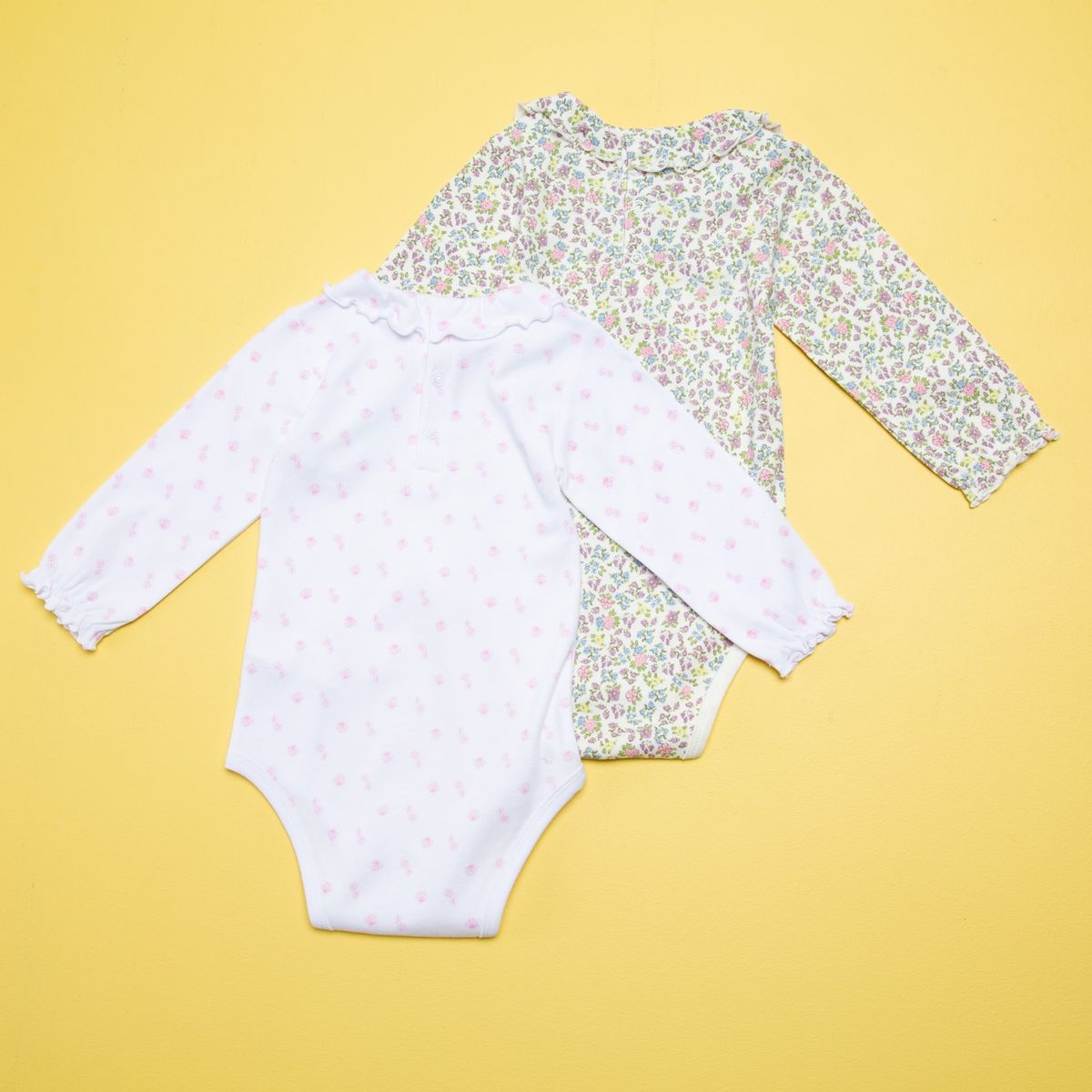 YAMP - Body Bebé Niña Pack De 2 Unidades Algodón Yamp