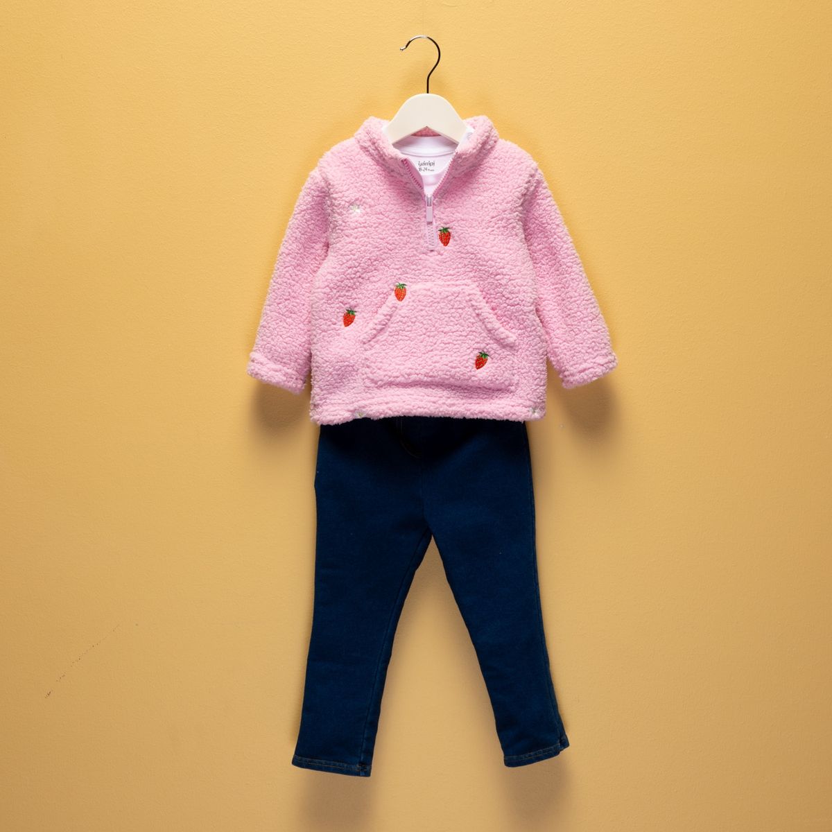 YAMP - Conjunto Bebé Niña 3 Piezas Algodón Yamp