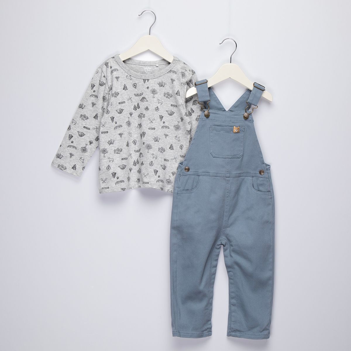 YAMP - Conjunto Bebé Niño 2 Piezas Algodón Yamp