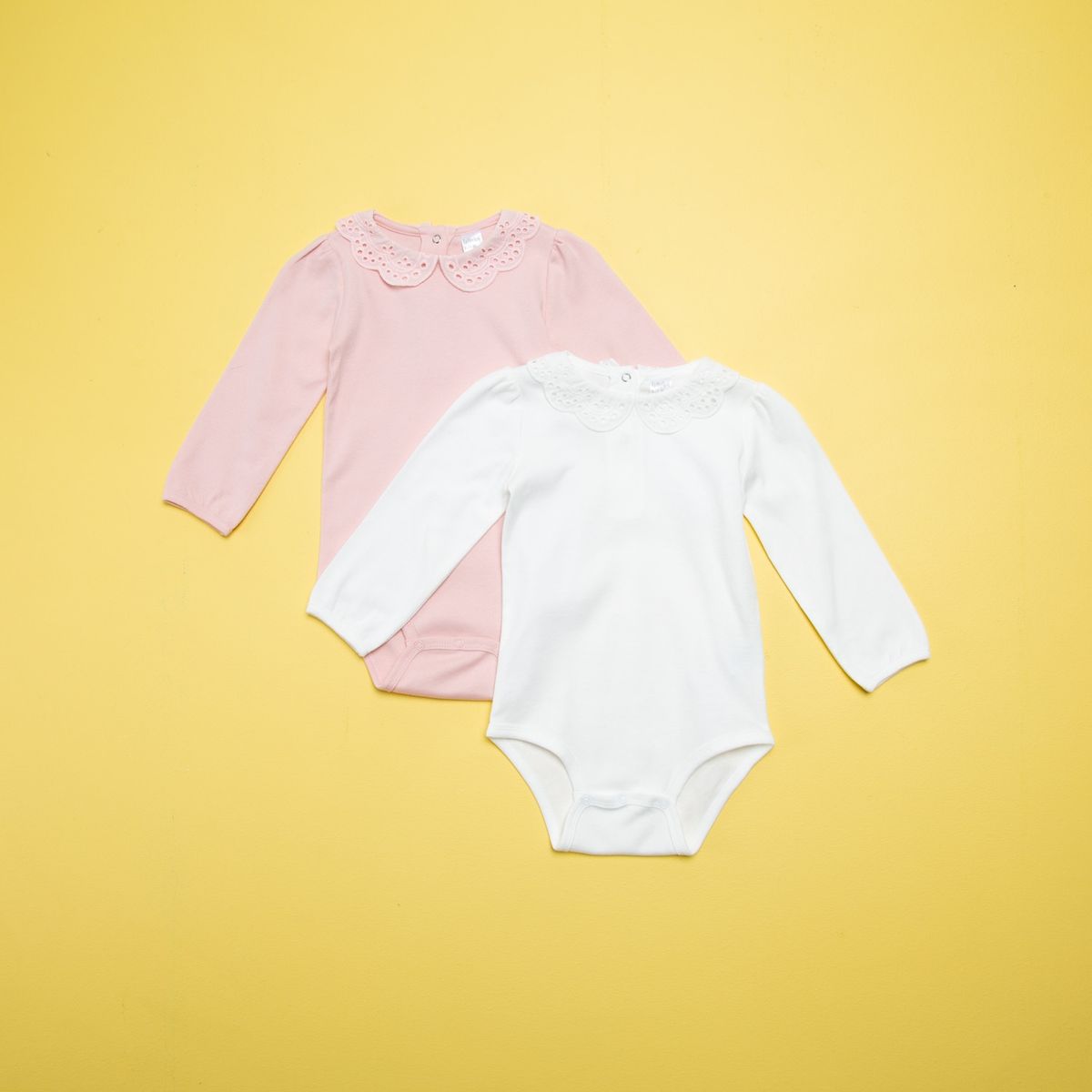 YAMP - Body Bebé Niña Pack De 2 Unidades Algodón Yamp