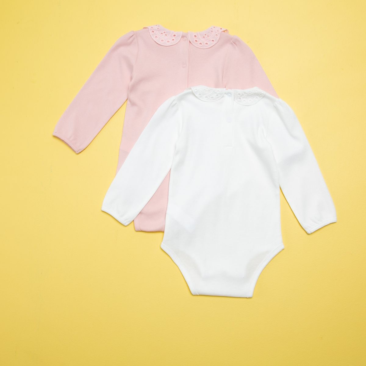 YAMP - Body Bebé Niña Pack De 2 Unidades Algodón Yamp