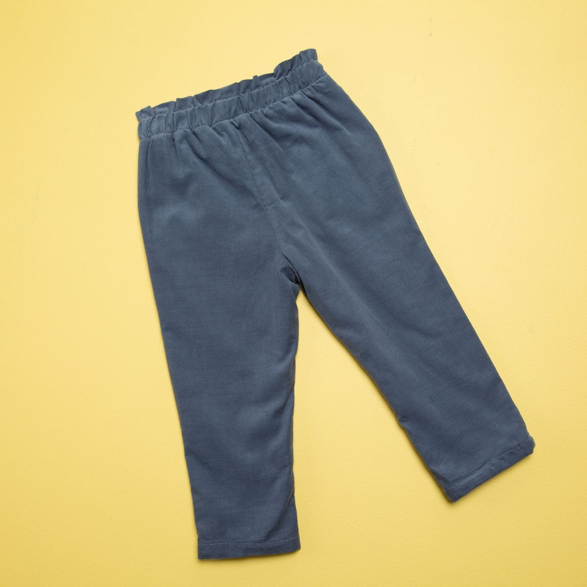 YAMP - Pantalón Bebé Niña Cotelé Cintura Elásticada Yamp