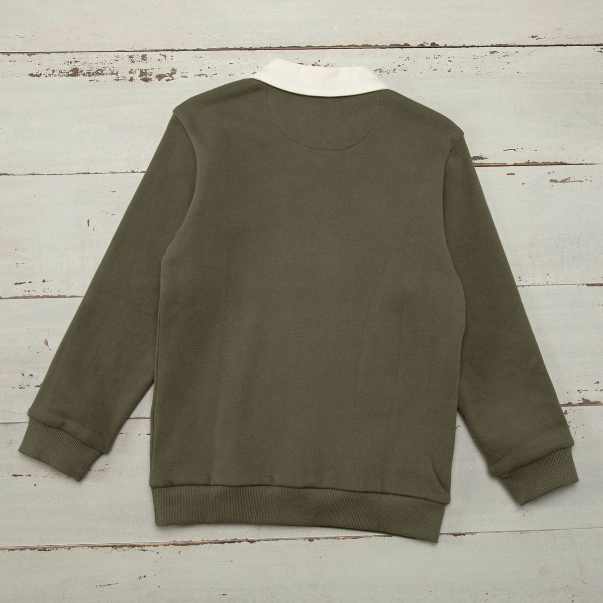 CONIGLIO - Polerón Niño Algodón Con Cuello Coniglio