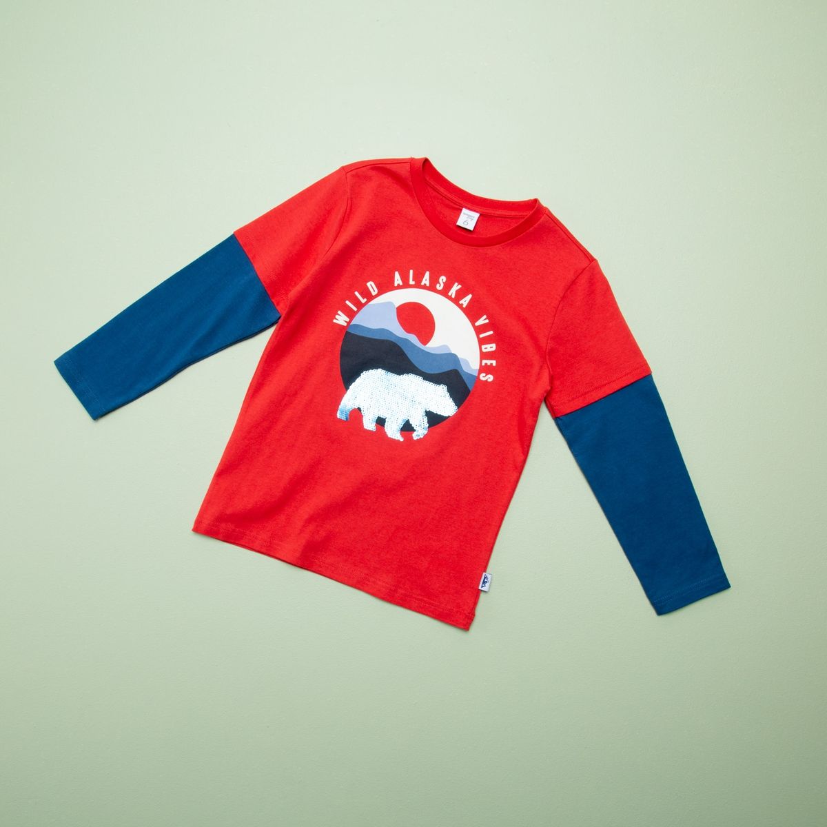 YAMP - Polera Niño Algodón Doble Manga Yamp