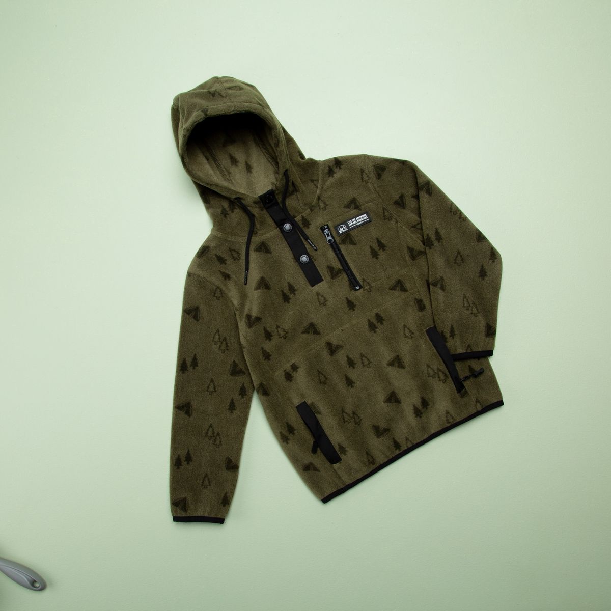 YAMP - Polerón Polar Niño Con Gorro Yamp