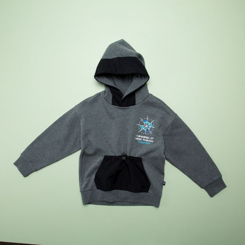 YAMP - Polerón Niño Algodón Con Gorro Yamp