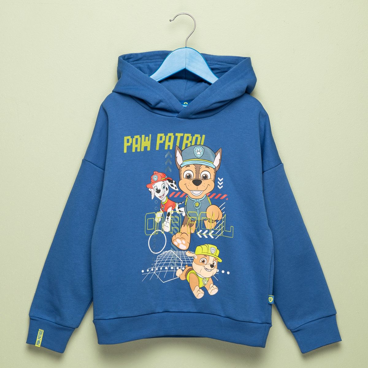PAW PATROL - Polerón Niño Algodón Con Gorro Paw Patrol